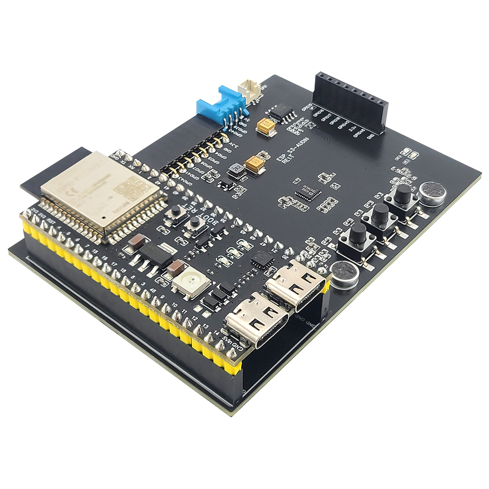 Keys Diy Home Automation Kit With Esp32 - ESP32-S3 N16R8 Entwicklungsboard WLAN-Modul-Kit mit Doppel-Mikrofon-Lautsprecher
