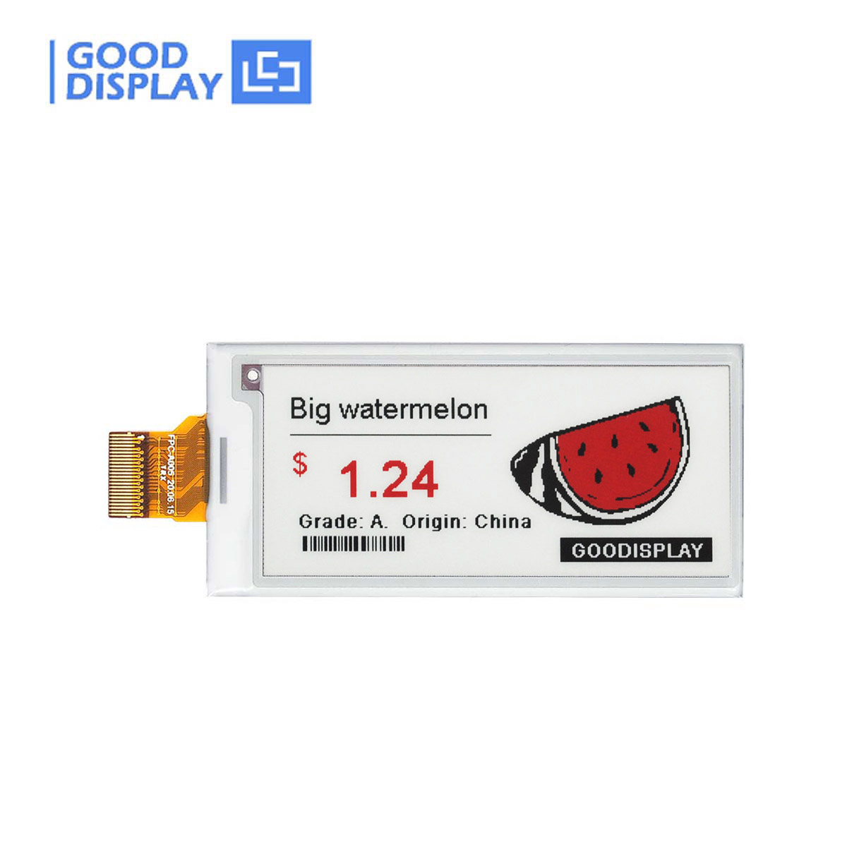 Display Epaper 2.9 - E-Ink-Display-Tablet 2,9 Zoll Dreifarbiges E-Paper-Display mit