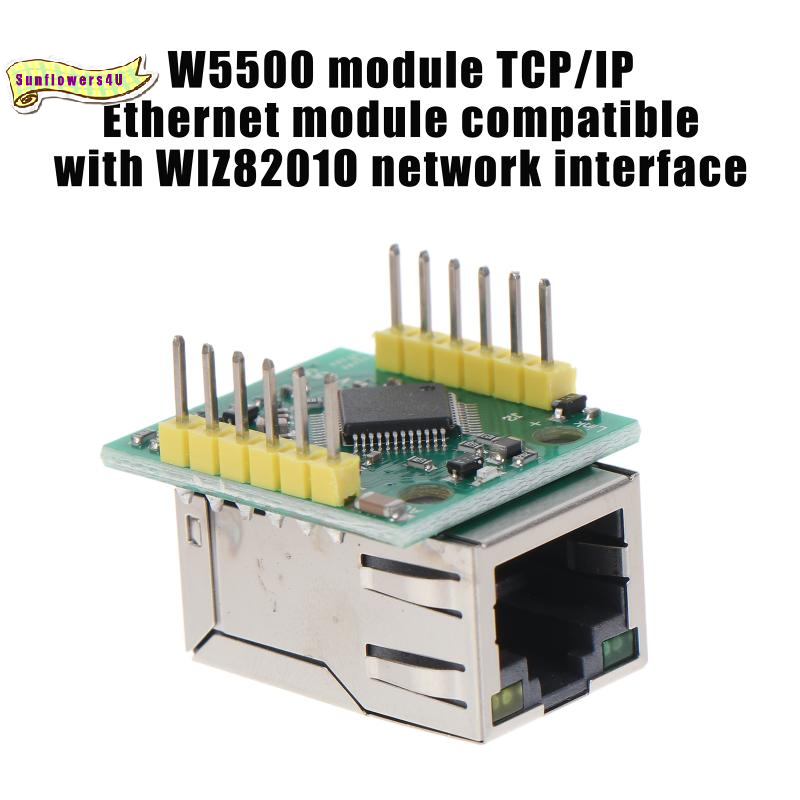 Ethernet Module W5500 - SPI-zu-LAN-Ethernet-Konverter mit W5500-Chip USR-ES1 Plug &