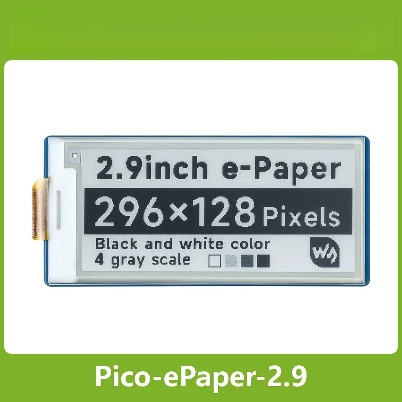 Display Epaper 2.9 - 2,9-Zoll E-Paper E-Ink Display-Modul für Raspberry