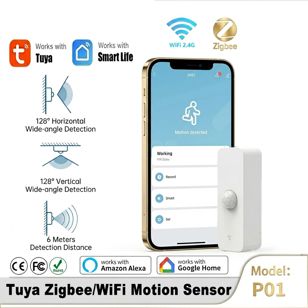 Home Automation Technology - Intelligenter PIR-Bewegungssensor WiFi Zigbee Bewegungsmelder für