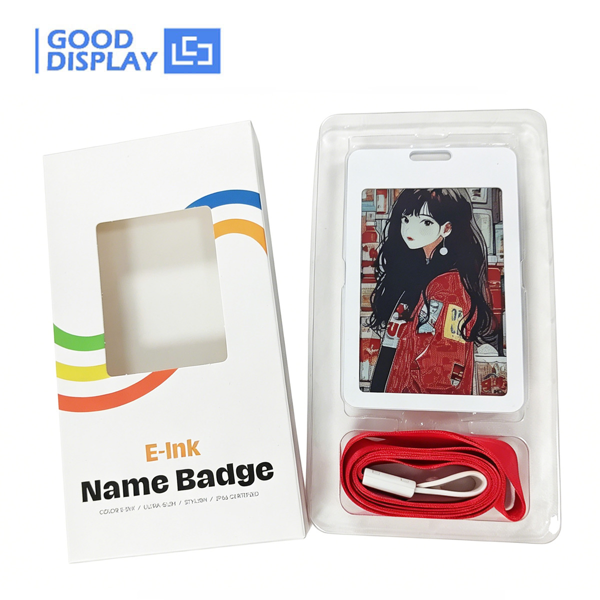 Display Epaper 2.9 - Farbenfrohes E-Ink Smart-Abzeichen 2,9