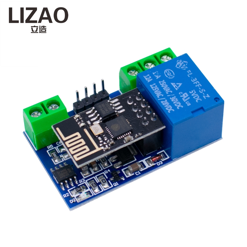 Home Automation With Arduino - LIZAO ESP8266 5V WiFi IoT Relaismodul