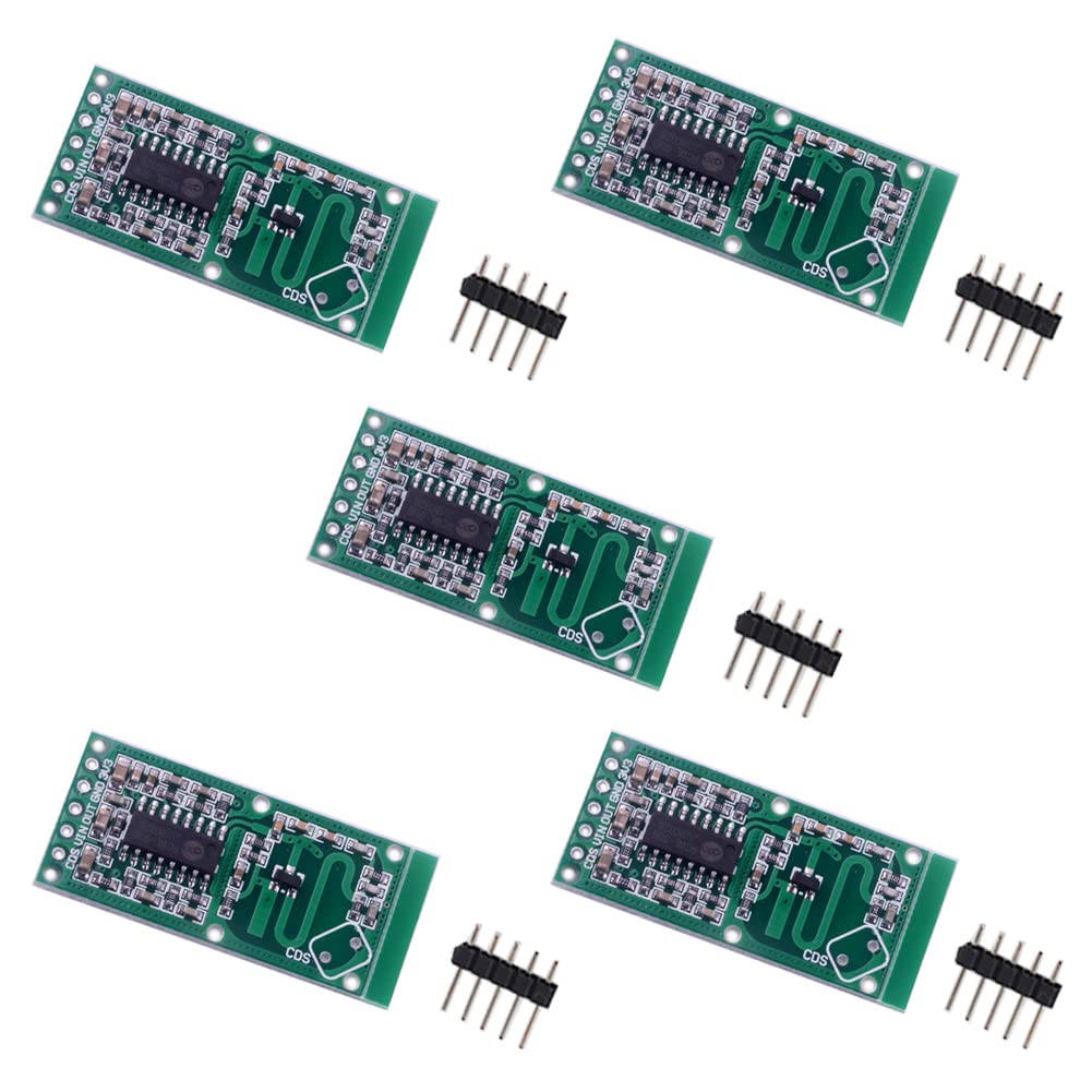 Esp8266 Nodemcu Board - 5PCS RCWL-0516 Bewegungserkennungssensor, Mikrowellen-Radar-Sensor-Schaltmodul für Arduino