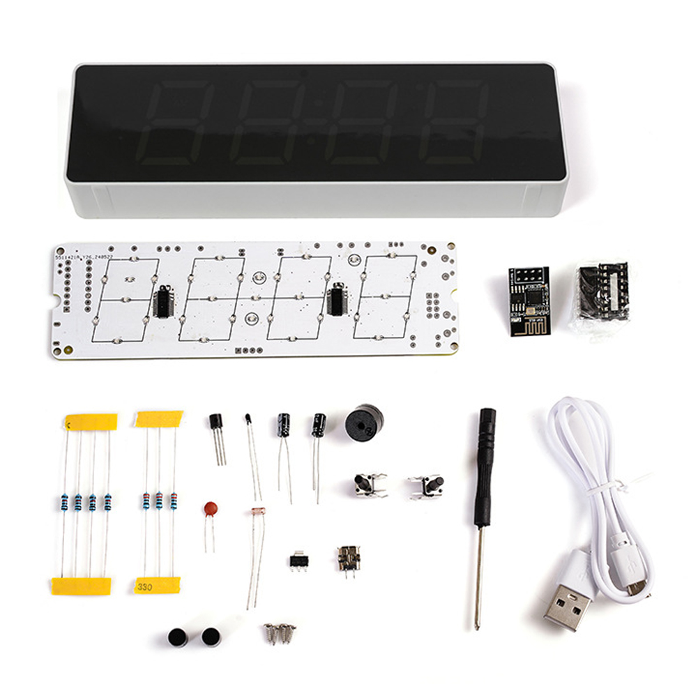 Esp8266 iot bunte wifi uhr kit – Home Automation Diy Bewertung und Preis
