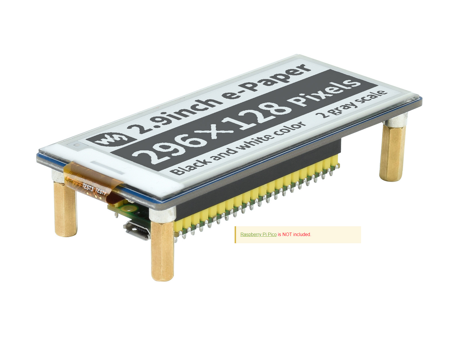 Waveshare Pico-ePaper-2.9, 2,9 – Display Epaper 2.9 Bewertung und Preis