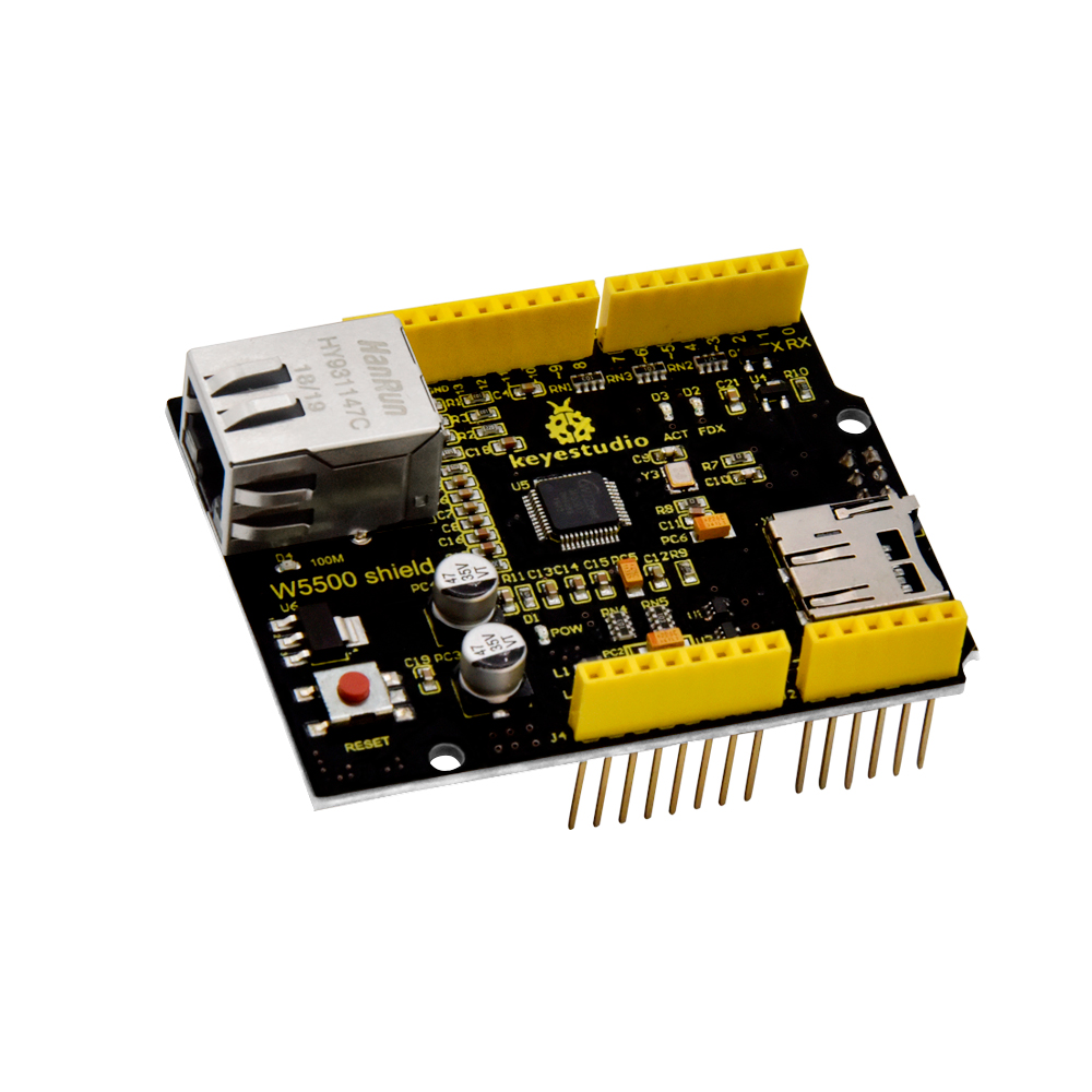 Keyestudio W5500 Ethernet Shie – Ethernet Module W5500 Bewertung und Preis