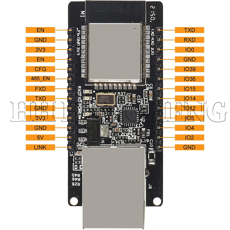 10-1PCS WT32-ETH01 Embedded Se – Ethernet Module W5500 Bewertung und Preis