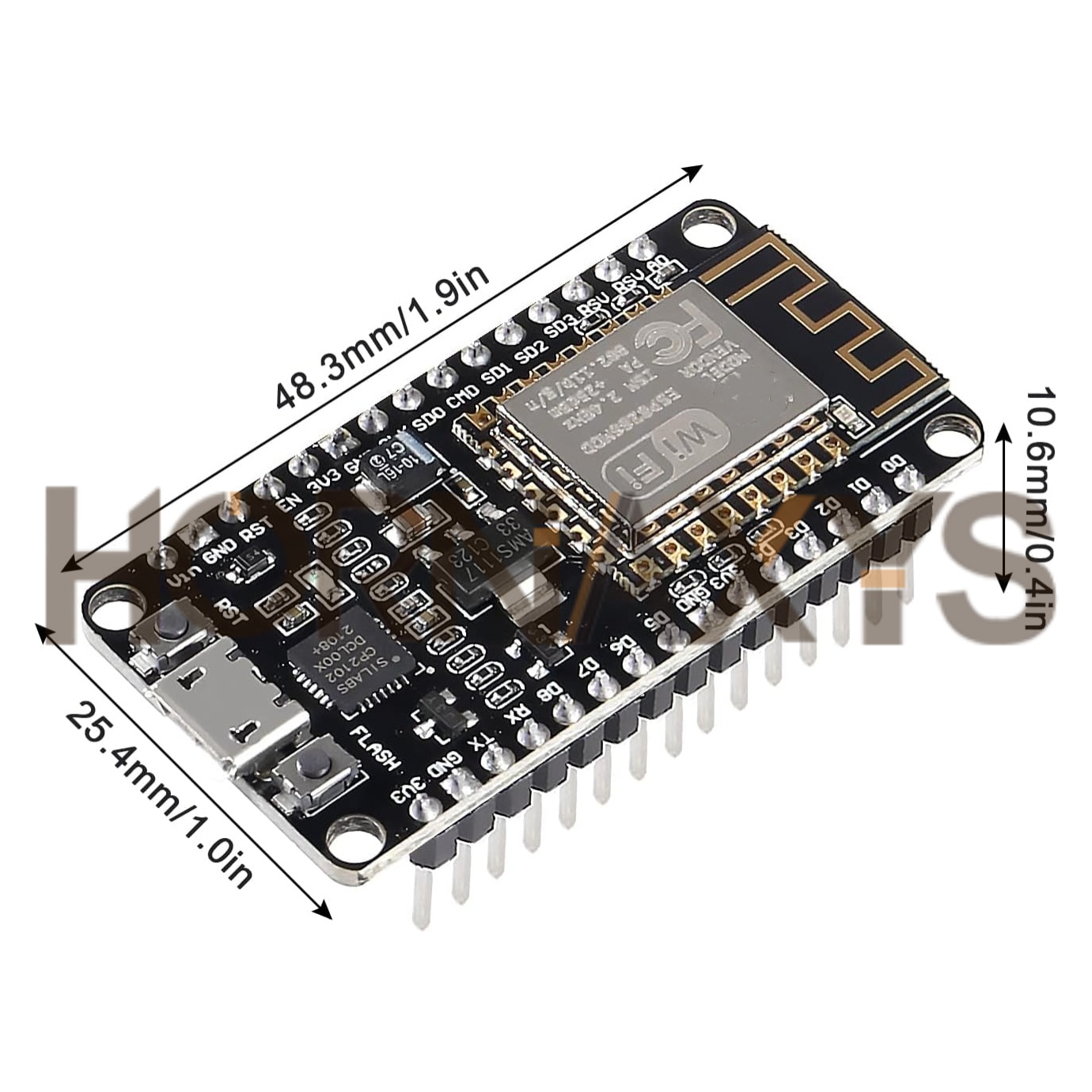 1-10PCS/Wireless Modul CP2102  – Esp8266 Nodemcu Board Bewertung und Preis