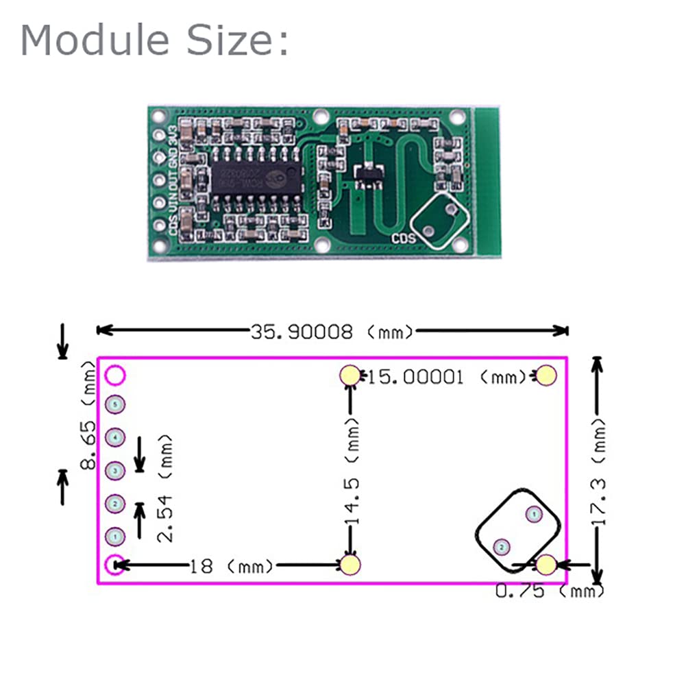 5PCS RCWL-0516 Bewegungserkenn – Esp8266 Nodemcu Board Bewertung und Preis