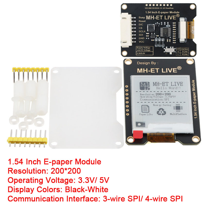 1,54'' 2,9'' 2,13'' 2,9 2,13 1 – Display Epaper 2.9 Bewertung und Preis